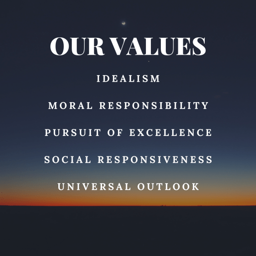 OUR VALUES
